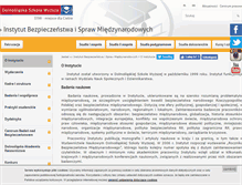 Tablet Screenshot of ibism.dsw.edu.pl